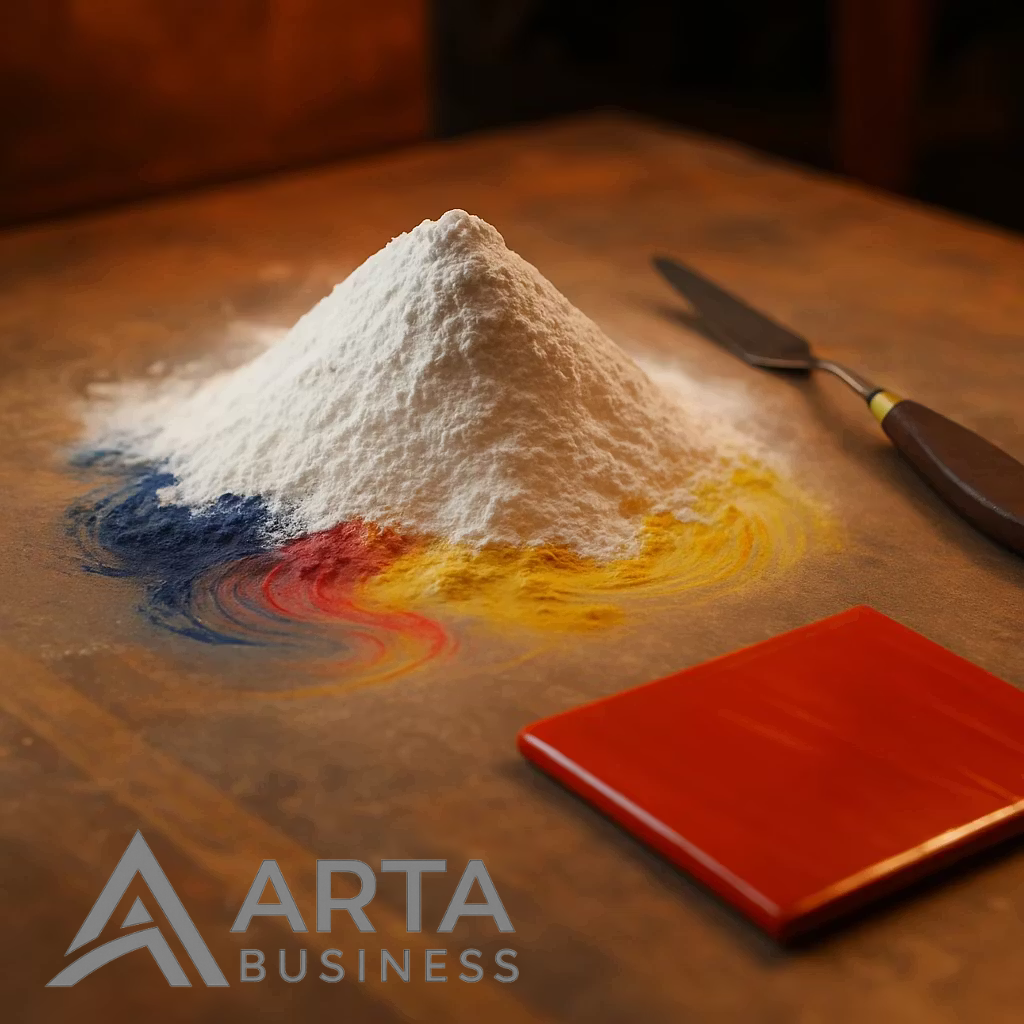 باریت در رنگسازی